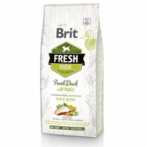 Brit 'Fresh Duck & Millet' - Adult Run & Work (12kg)