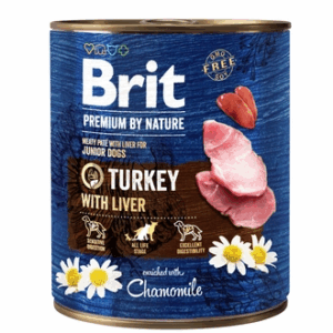 Brit 'Premium by Nature Turkey' - With Liver (800g)