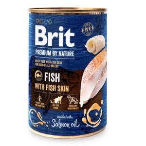 Brit 'Premium by Nature Fish with' - Fish Skin (400g)