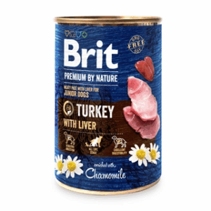 Brit 'Premium by Nature' - Junior Turkey With Liver (400g)