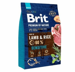 BRIT 'Premium By Nature' - Sensitive Lamb (3kg)