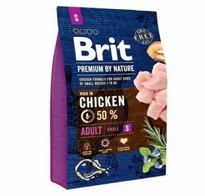 BRIT 'Premium By Nature' - Adult S (3kg)