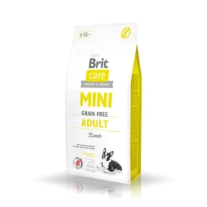 BRIT 'CARE Mini Grain-Free' - Adult Lamb (2kg)