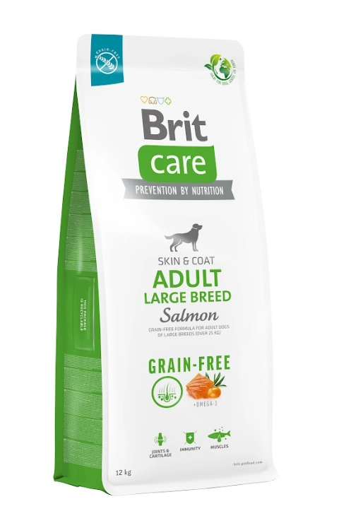 BRIT 'CARE Dog Grain-free Adult Large' - Breed Salmon (2x12kg)