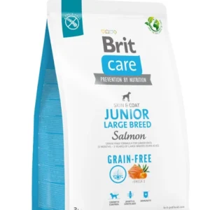 BRIT 'CARE Dog Grain-free Junior Large' - Breed Salmon (3kg)
