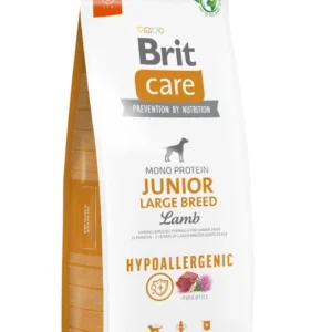 BRIT 'CARE Dog Hypoallergenic Junior Large' - Breed Lamb (2x12kg)
