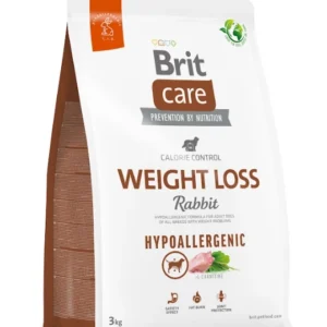 BRIT 'CARE Dog Hypoallergenic Weight' - Loss Rabbit (3kg)