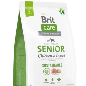 BRIT 'CARE Dog Sustainable Senior Chicken' - & Insect (3kg)