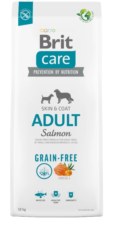 BRIT 'CARE Grain-free' - Adult Salmon (12kg)