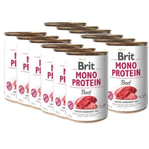 BRIT 'MONO' - PROTEIN BEEF (12x400g)