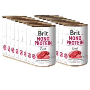 BRIT 'MONO' - PROTEIN BEEF (18x400g)