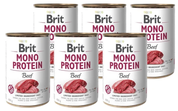 BRIT 'MONO' - PROTEIN BEEF (6x400g)