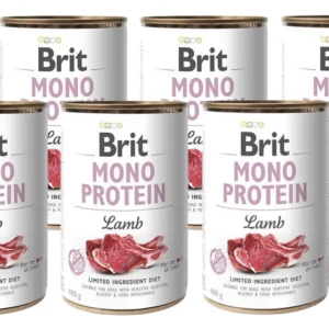 BRIT 'MONO' - PROTEIN LAMB (6x400g)