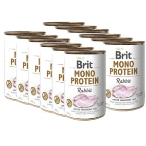 BRIT 'MONO' - PROTEIN RABBIT (12x400g)