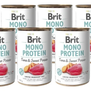 BRIT 'MONO PROTEIN TUNA &' - SWEET POTATO (6x400g)