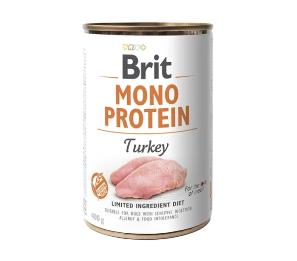 BRIT 'MONO' - PROTEIN TURKEY (400g)