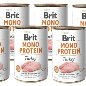 BRIT 'MONO' - PROTEIN TURKEY (6x400g)