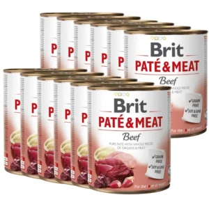 BRIT 'PATE &' - MEAT BEEF (12x800g)