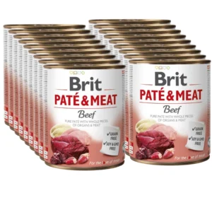 BRIT 'PATE &' - MEAT BEEF (18x800g)