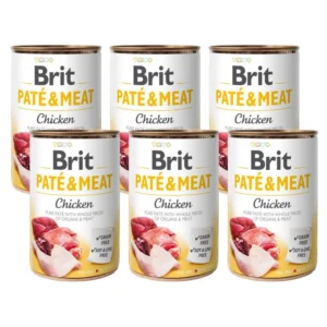 BRIT 'PATE &' - MEAT CHICKEN (6x400g)