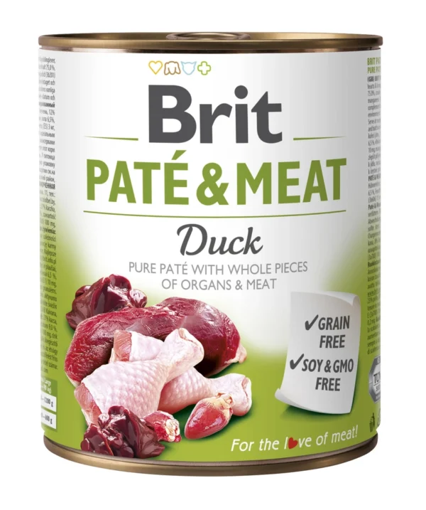 BRIT 'PATE &' - MEAT DUCK (12x800g)