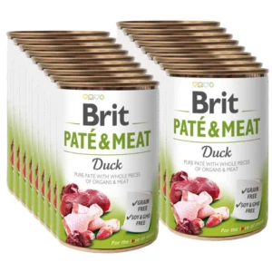 BRIT 'PATE &' - MEAT DUCK (18x400g)