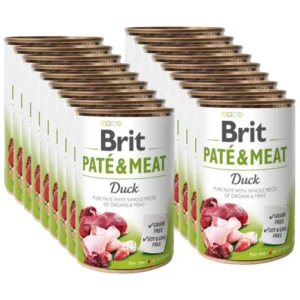 BRIT 'PATE &' - MEAT DUCK (18x800g)