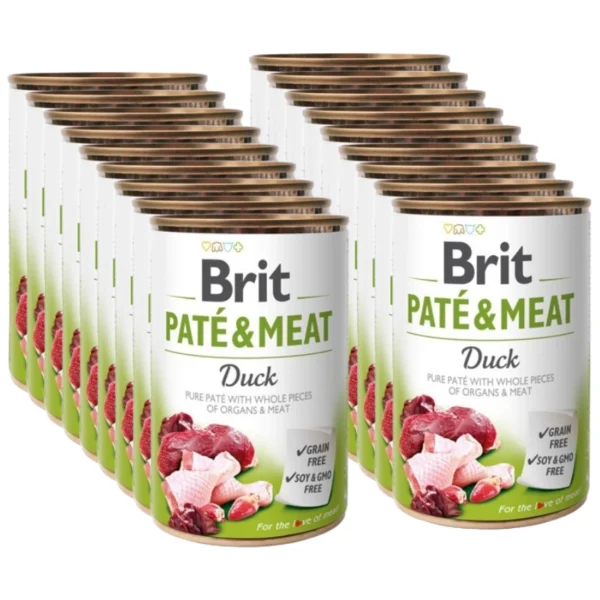 BRIT 'PATE &' - MEAT DUCK (18x800g)