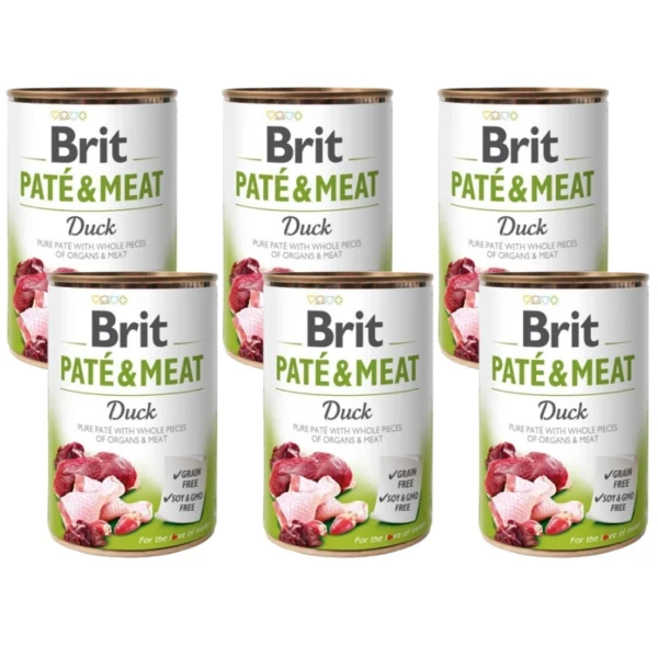 BRIT 'PATE &' - MEAT DUCK (6x800g)