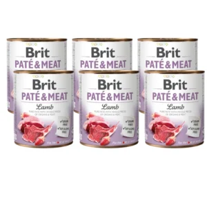 BRIT 'PATE &' - MEAT LAMB (6x800g)