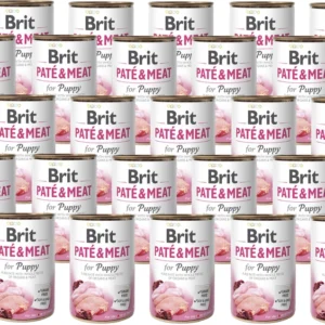 BRIT 'PATE &' - MEAT PUPPY (30x400g)