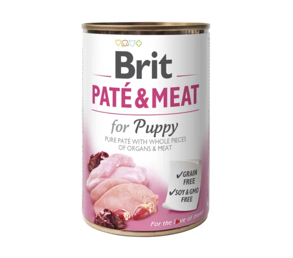 BRIT 'PATE &' - MEAT PUPPY (400g)