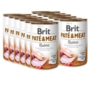 BRIT 'PATE &' - MEAT RABBIT (12x400g)