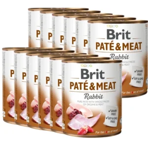 BRIT 'PATE &' - MEAT RABBIT (12x800g)