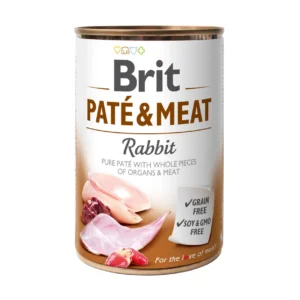 BRIT 'PATE &' - MEAT RABBIT (18x400g)