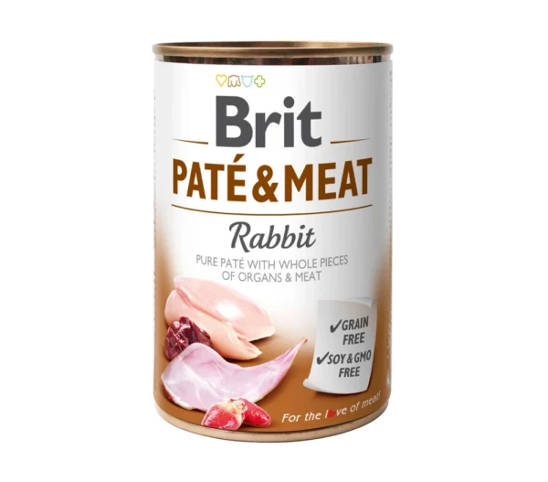 BRIT 'PATE &' - MEAT RABBIT (400g)