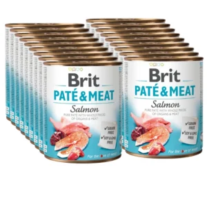 BRIT 'PATE &' - MEAT SALMON (18x800g)