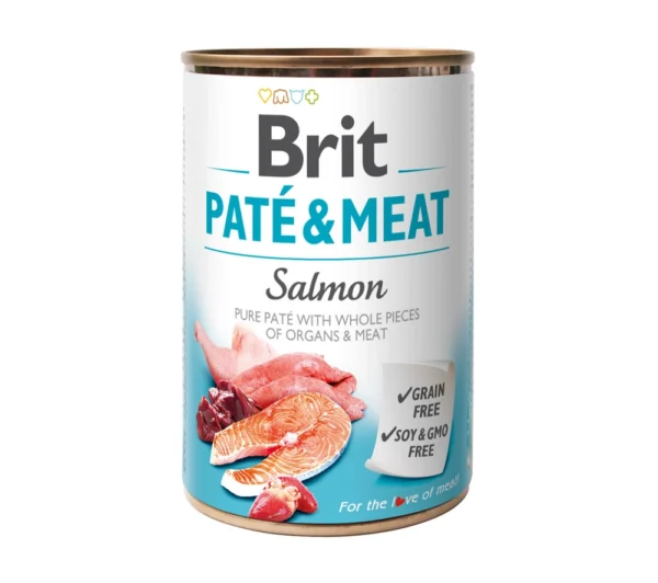 BRIT 'PATE &' - MEAT SALMON (400g)