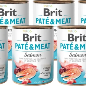 BRIT 'PATE &' - MEAT SALMON (6x400g)