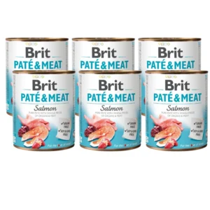 BRIT 'PATE &' - MEAT SALMON (6x800g)