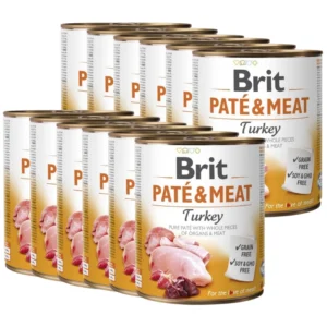 BRIT 'PATE &' - MEAT TURKEY (12x800g)