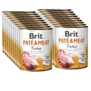 BRIT 'PATE &' - MEAT TURKEY (18x800g)