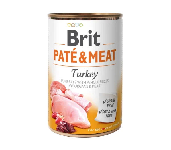 BRIT 'PATE &' - MEAT TURKEY (400g)