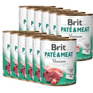 BRIT 'PATE &' - MEAT VENISON (12x800g)