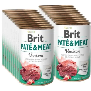 BRIT 'PATE &' - MEAT VENISON (18x400g)