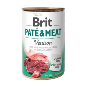 BRIT 'PATE &' - MEAT VENISON (400g)
