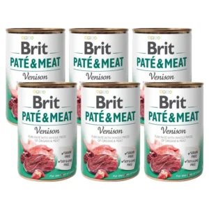 BRIT 'PATE &' - MEAT VENISON (6x400g)