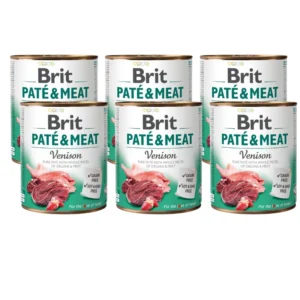 BRIT 'PATE &' - MEAT VENISON (6x800g)
