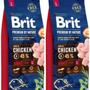 BRIT 'Premium By Nature' - Adult L (2x15kg)