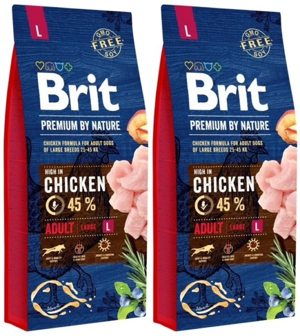 BRIT 'Premium By Nature' - Adult L (2x15kg)